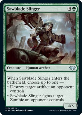 Image for Sawblade Slinger (217) [Innistrad: Crimson Vow]