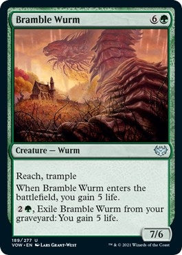 Image for Bramble Wurm (189) [Innistrad: Crimson Vow]
