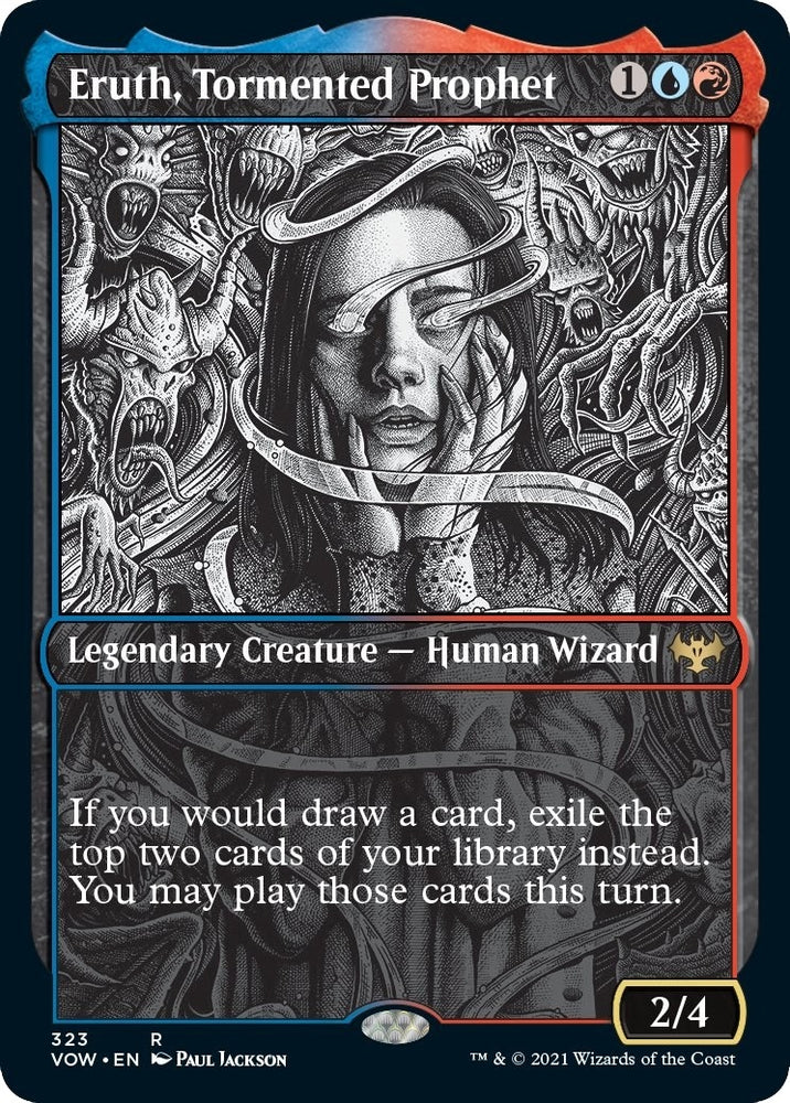Image for Eruth, Tormented Prophet (Showcase) (323) [Innistrad: Crimson Vow]