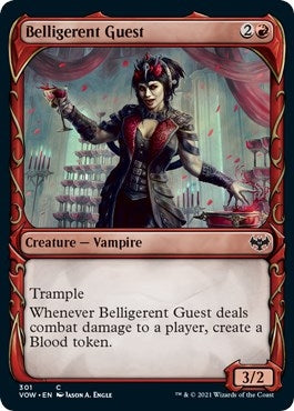 Image for Belligerent Guest (Showcase) (301) [Innistrad: Crimson Vow]