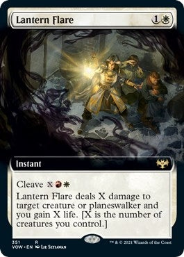Image for Lantern Flare (Extended Art) (351) [Innistrad: Crimson Vow]