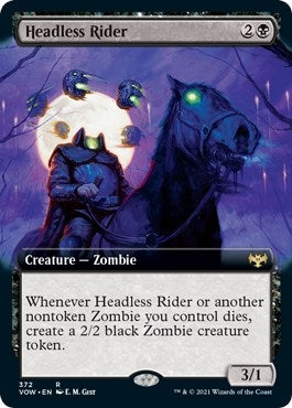 Image for Headless Rider (Extended Art) (372) [Innistrad: Crimson Vow]