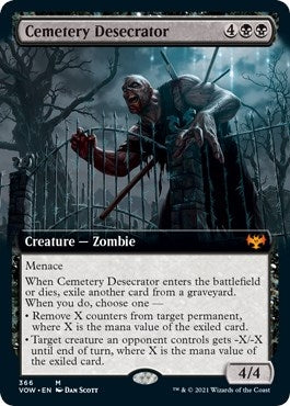 Image for Cemetery Desecrator (Extended Art) (366) [Innistrad: Crimson Vow]