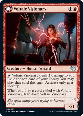 Image for Voltaic Visionary (183) [Innistrad: Crimson Vow]