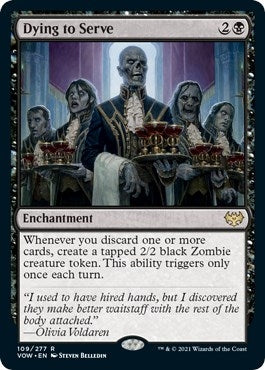 Image for Dying to Serve (109) [Innistrad: Crimson Vow]
