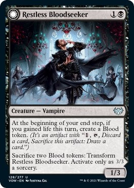Image for Restless Bloodseeker (128) [Innistrad: Crimson Vow]