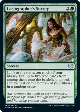 Image for Cartographer's Survey (190) [Innistrad: Crimson Vow]