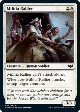 Image for Militia Rallier (24) [Innistrad: Crimson Vow]