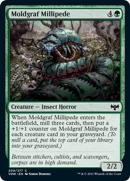 Image for Moldgraf Millipede (209) [Innistrad: Crimson Vow]