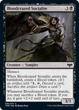 Image for Bloodcrazed Socialite (96) [Innistrad: Crimson Vow]