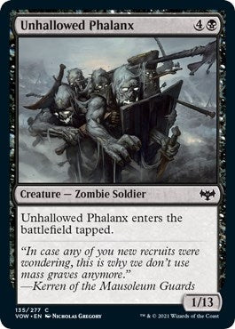 Image for Unhallowed Phalanx (135) [Innistrad: Crimson Vow]