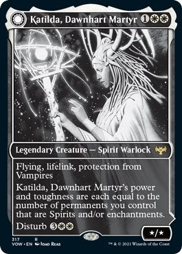 Image for Katilda, Dawnhart Martyr (Showcase) (317) [Innistrad: Crimson Vow]