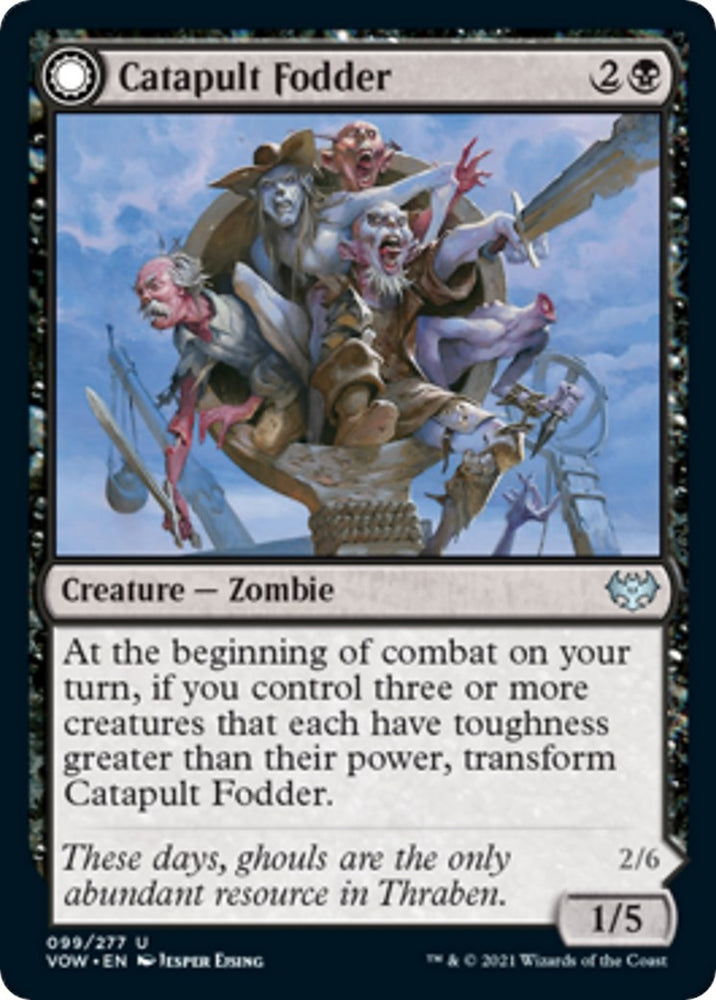 Image for Catapult Fodder (99) [Innistrad: Crimson Vow]