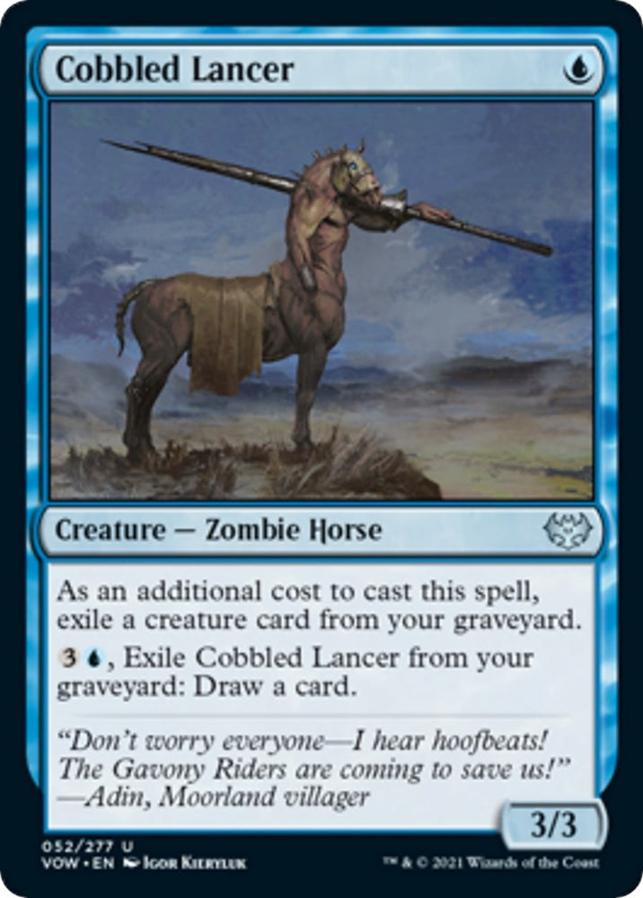 Image for Cobbled Lancer (52) [Innistrad: Crimson Vow]
