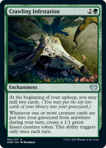 Image for Crawling Infestation (193) [Innistrad: Crimson Vow]