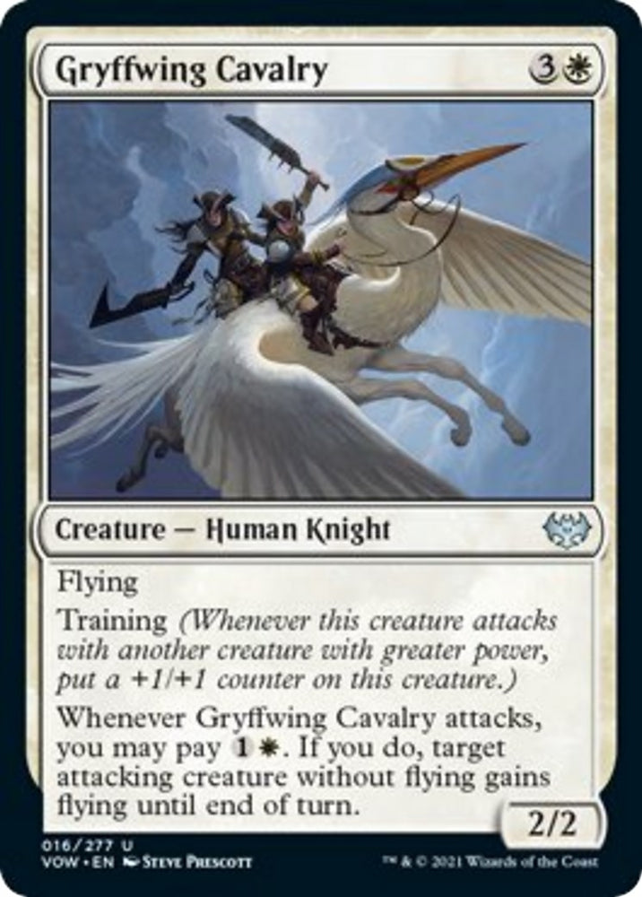 Image for Gryffwing Cavalry (16) [Innistrad: Crimson Vow]