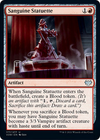 Image for Sanguine Statuette (177) [Innistrad: Crimson Vow]