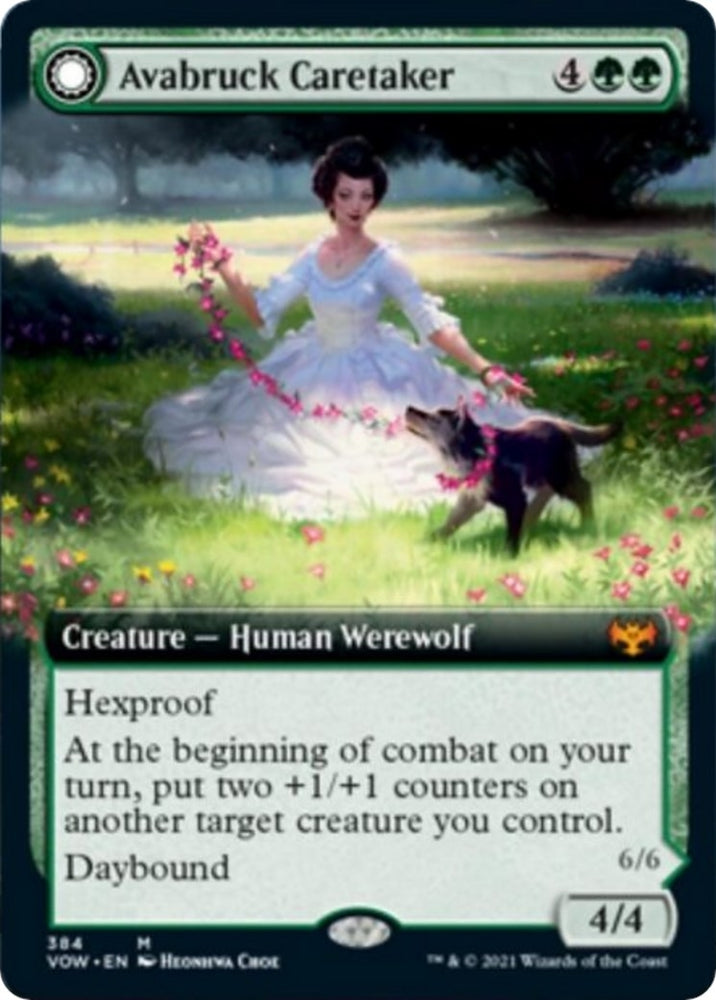 Image for Avabruck Caretaker (Extended Art) (384) [Innistrad: Crimson Vow]