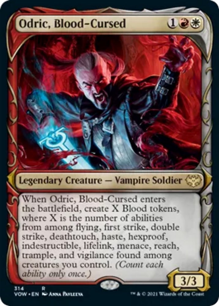Image for Odric, Blood-Cursed (Showcase) (314) [Innistrad: Crimson Vow]