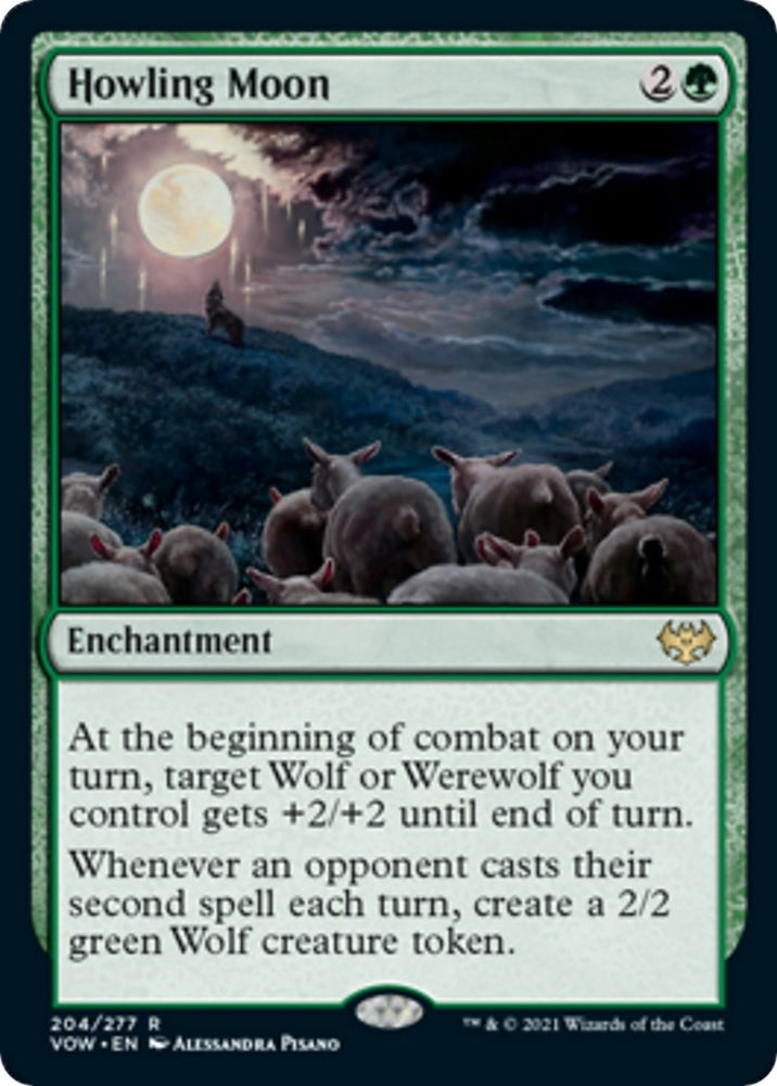 Image for Howling Moon (204) [Innistrad: Crimson Vow]