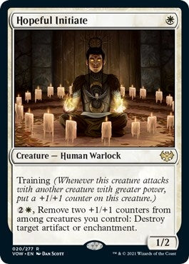 Image for Hopeful Initiate (20) [Innistrad: Crimson Vow]