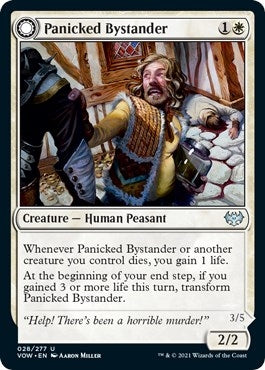 Image for Panicked Bystander (28) [Innistrad: Crimson Vow]