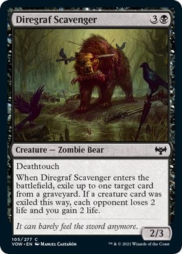 Image for Diregraf Scavenger (105) [Innistrad: Crimson Vow]