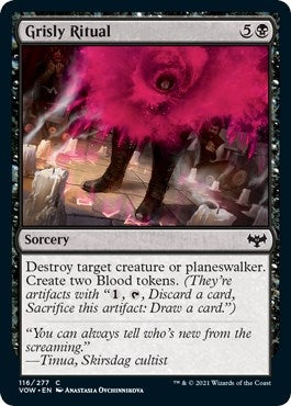 Image for Grisly Ritual (116) [Innistrad: Crimson Vow]
