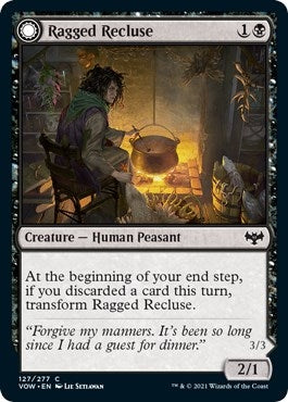 Image for Ragged Recluse (127) [Innistrad: Crimson Vow]