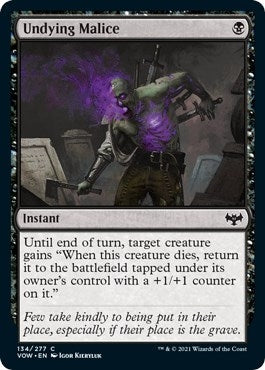 Image for Undying Malice (134) [Innistrad: Crimson Vow]