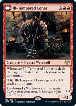 Image for Ill-Tempered Loner (162) [Innistrad: Crimson Vow]