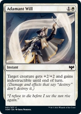 Image for Adamant Will (1) [Innistrad: Crimson Vow]