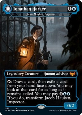 Image for Jonathan Harker - Jacob Hauken, Inspector (332) [Innistrad: Crimson Vow]