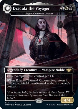 Image for Dracula the Voyager - Edgar, Charmed Groom (341) [Innistrad: Crimson Vow]