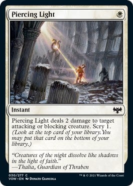 Image for Piercing Light (30) [Innistrad: Crimson Vow]