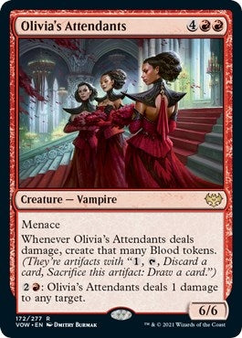 Image for Olivia's Attendants (172) [Innistrad: Crimson Vow]
