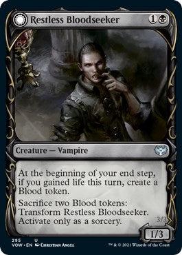 Image for Restless Bloodseeker (Showcase) (295) [Innistrad: Crimson Vow]
