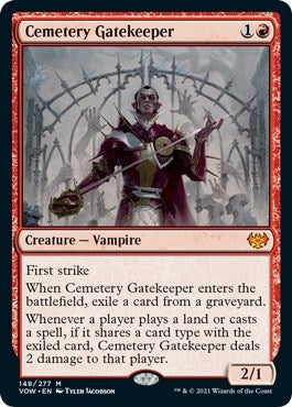 Image for Cemetery Gatekeeper (148) [Innistrad: Crimson Vow]