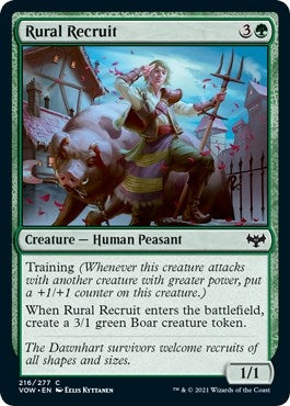 Image for Rural Recruit (216) [Innistrad: Crimson Vow]