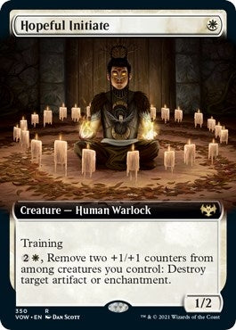 Image for Hopeful Initiate (Extended Art) (350) [Innistrad: Crimson Vow]