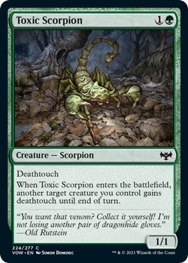 Image for Toxic Scorpion (224) [Innistrad: Crimson Vow]