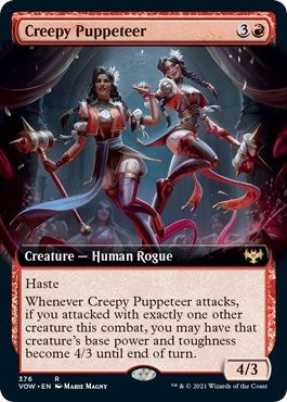 Image for Creepy Puppeteer (Extended Art) (376) [Innistrad: Crimson Vow]