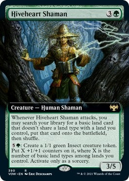 Image for Hiveheart Shaman (Extended Art) (390) [Innistrad: Crimson Vow]