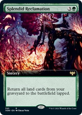 Image for Splendid Reclamation (Extended Art) (393) [Innistrad: Crimson Vow]