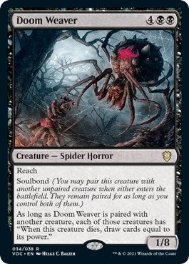 Image for Doom Weaver (34) [Commander: Innistrad: Crimson Vow]