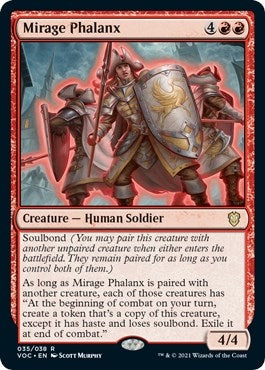 Image for Mirage Phalanx (35) [Commander: Innistrad: Crimson Vow]
