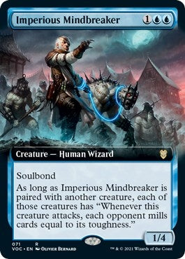 Image for Imperious Mindbreaker (Extended Art) (71) [Commander: Innistrad: Crimson Vow]