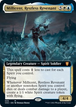 Image for Millicent, Restless Revenant (Extended Art) (39) [Commander: Innistrad: Crimson Vow]