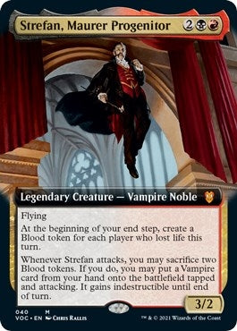 Image for Strefan, Maurer Progenitor (Extended Art) (40) [Commander: Innistrad: Crimson Vow]