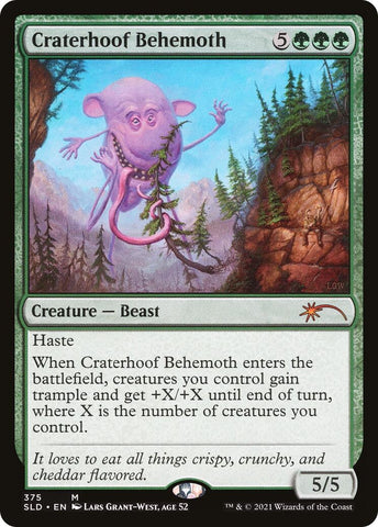 Image for Craterhoof Behemoth (375) (375) [Secret Lair Drop Series]
